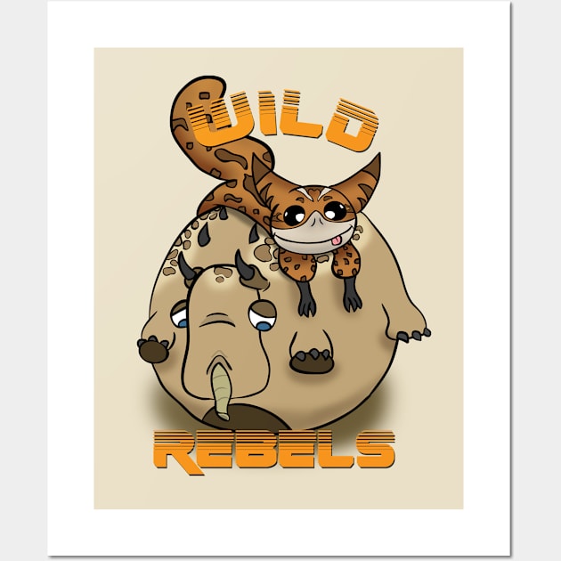 Wild Rebels Wall Art by JordanMaison